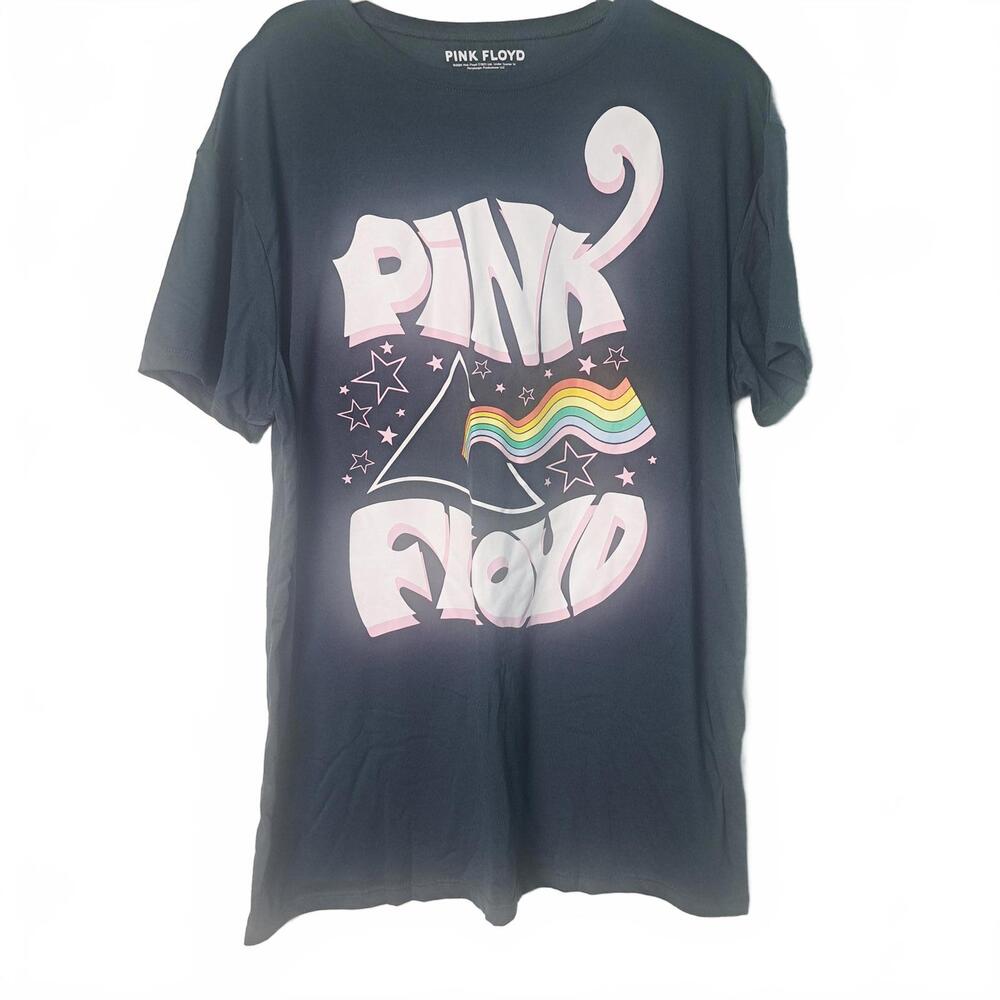 Pink Floyd Junior's Sleep Graphic Tee with‎ Short Sleeves Gray Size M Pre-Owned